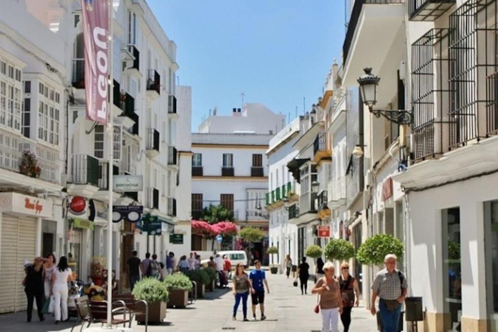צ'יקלנה דה לה פרונטרה Fancy Apartment In A Historic House, Chiclana City Center By C. Dreams מראה חיצוני תמונה